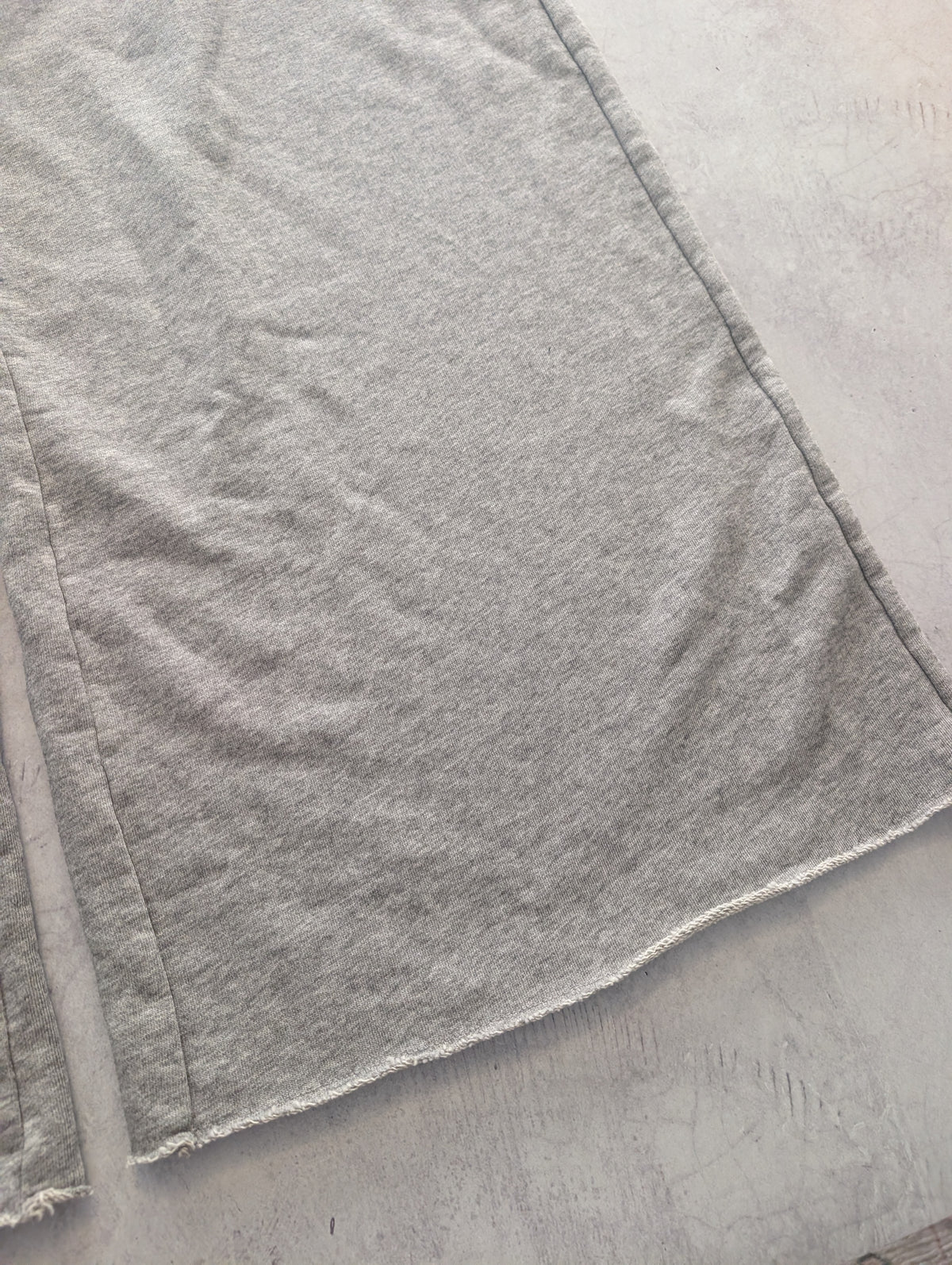 MM6 Maison Margiela Multi-Patch Wide-Leg Grey Sweatpants