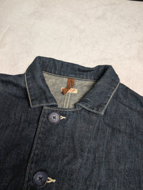 Kapital Two-Tone 8oz Denim Ringoman Coverall Jacket