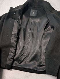 Common Divisor Enoch Asymmetrical Wool-Blend Jacket