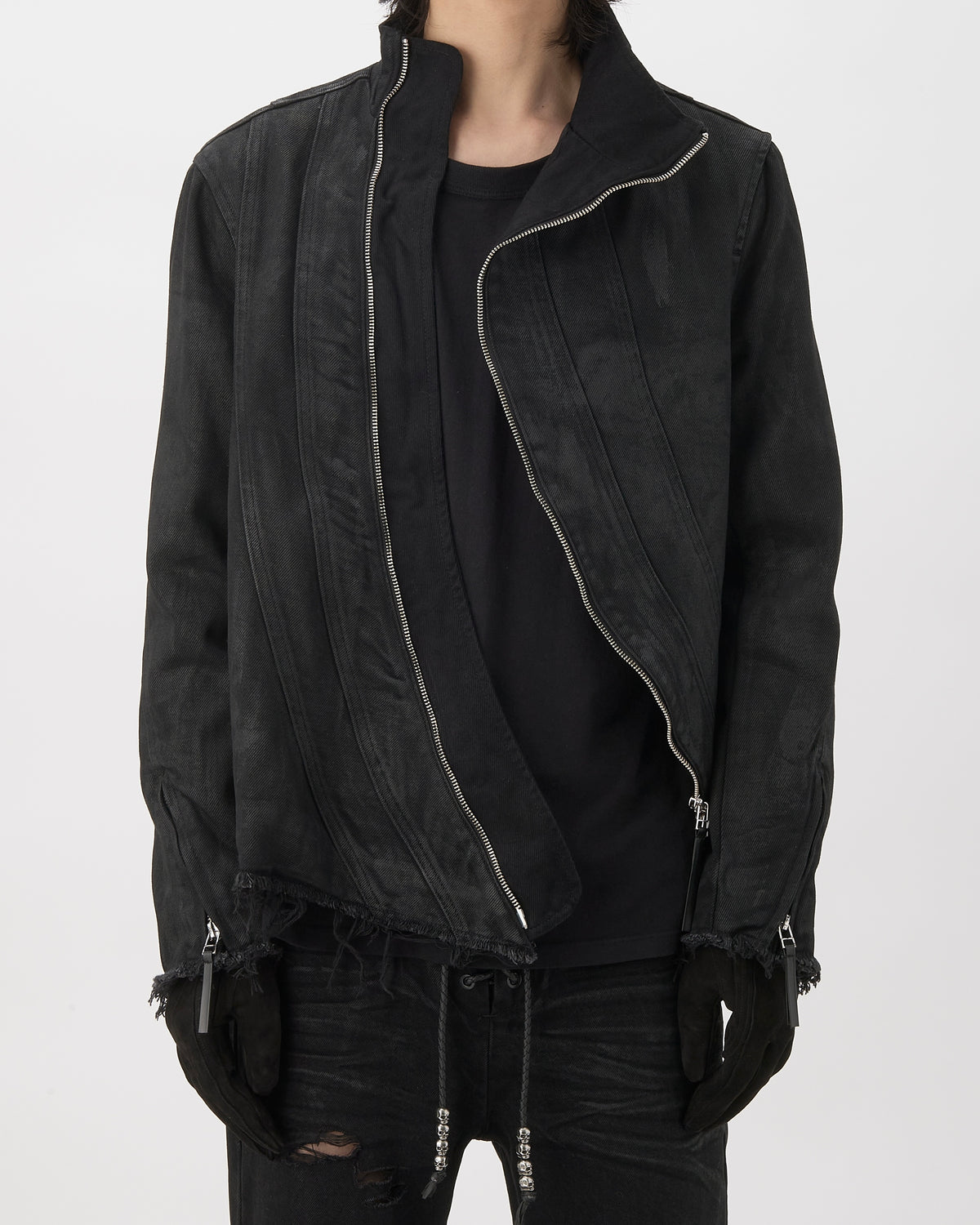 Troubled Waters Distressed Fencing Jacket V2