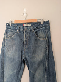Vintage Levi's Engineered Jeans Loose Fit Twisted Seam Denim Pants
