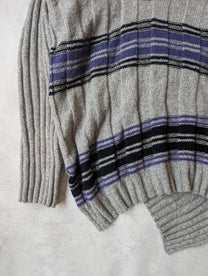 Kiko Kostadinov Brutus Jumper Grey Melange Aura