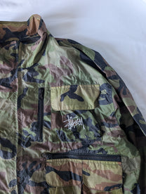 Stussy Outdoor Camo Ripstop Windbreaker 2002