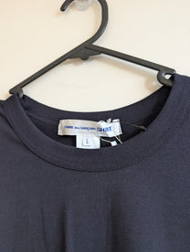 CDG Shirt Forever Basic Neck logo L/S T Shirt