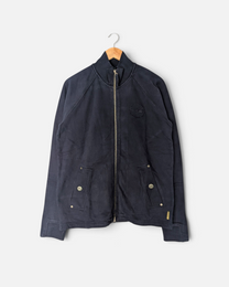 Armani Jeans Made in Italy Cotton Zip Up Jacket