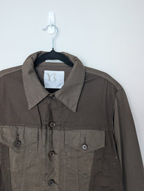 Y's Yohji Yamamoto SS09 Paneled Lightweight Trucker Jacket