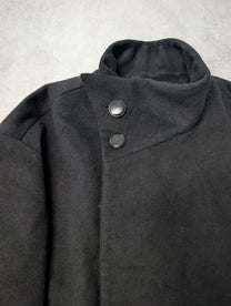Common Divisor Enoch Asymmetrical Wool-Blend Jacket
