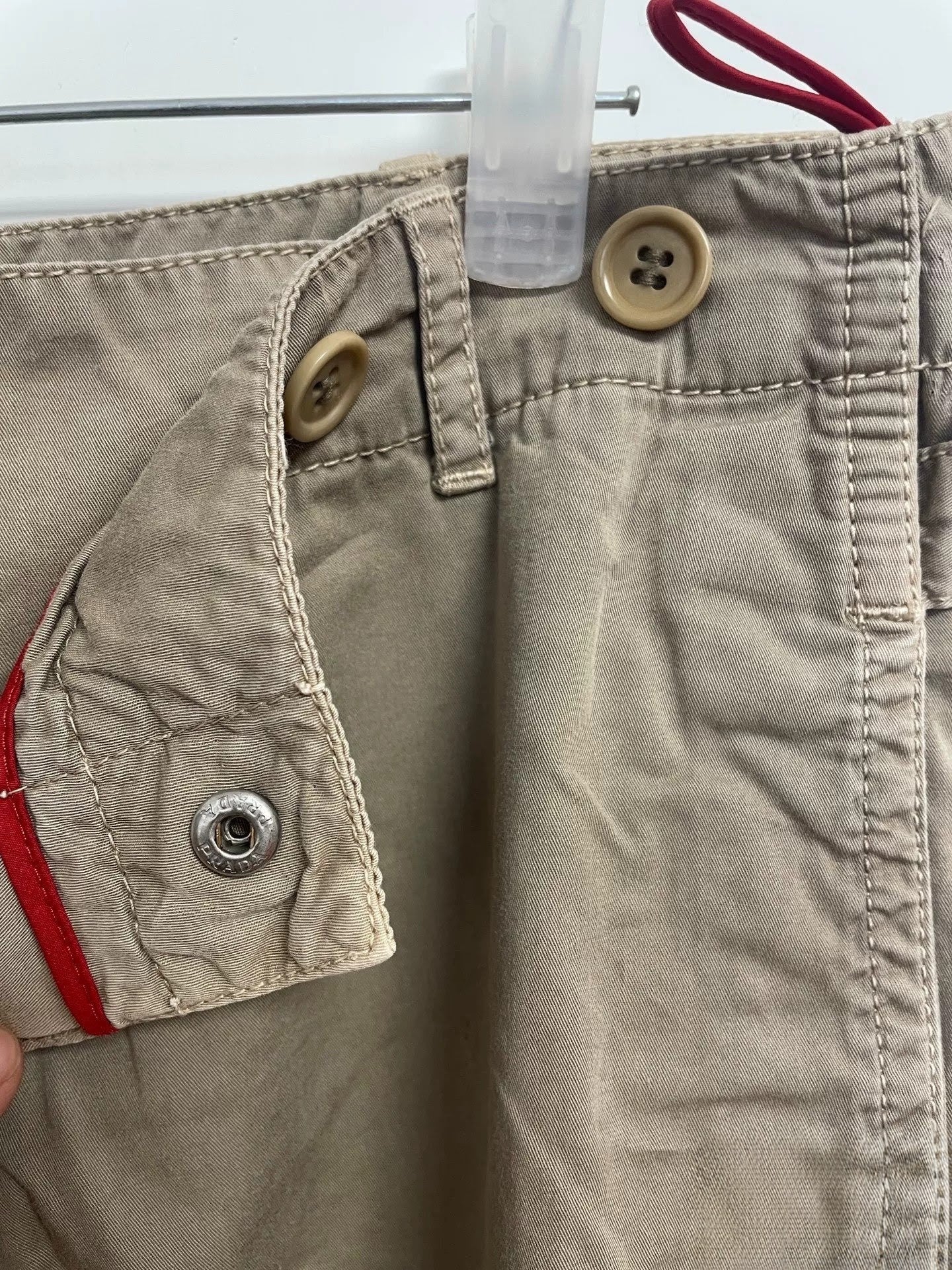 Prada Sport Cotton Twill Trousers