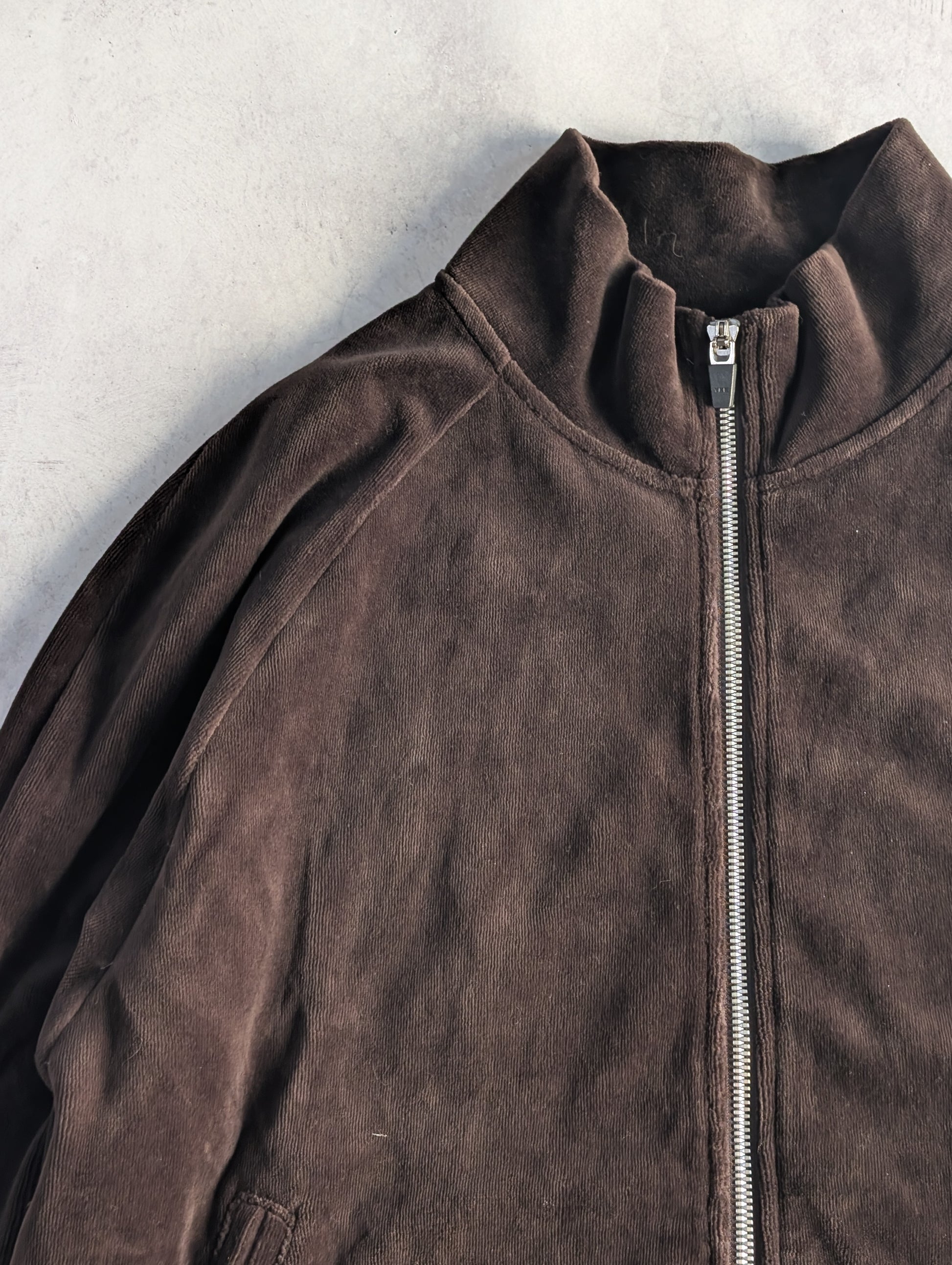Nice Rice Velour Zip Blouson Jacket