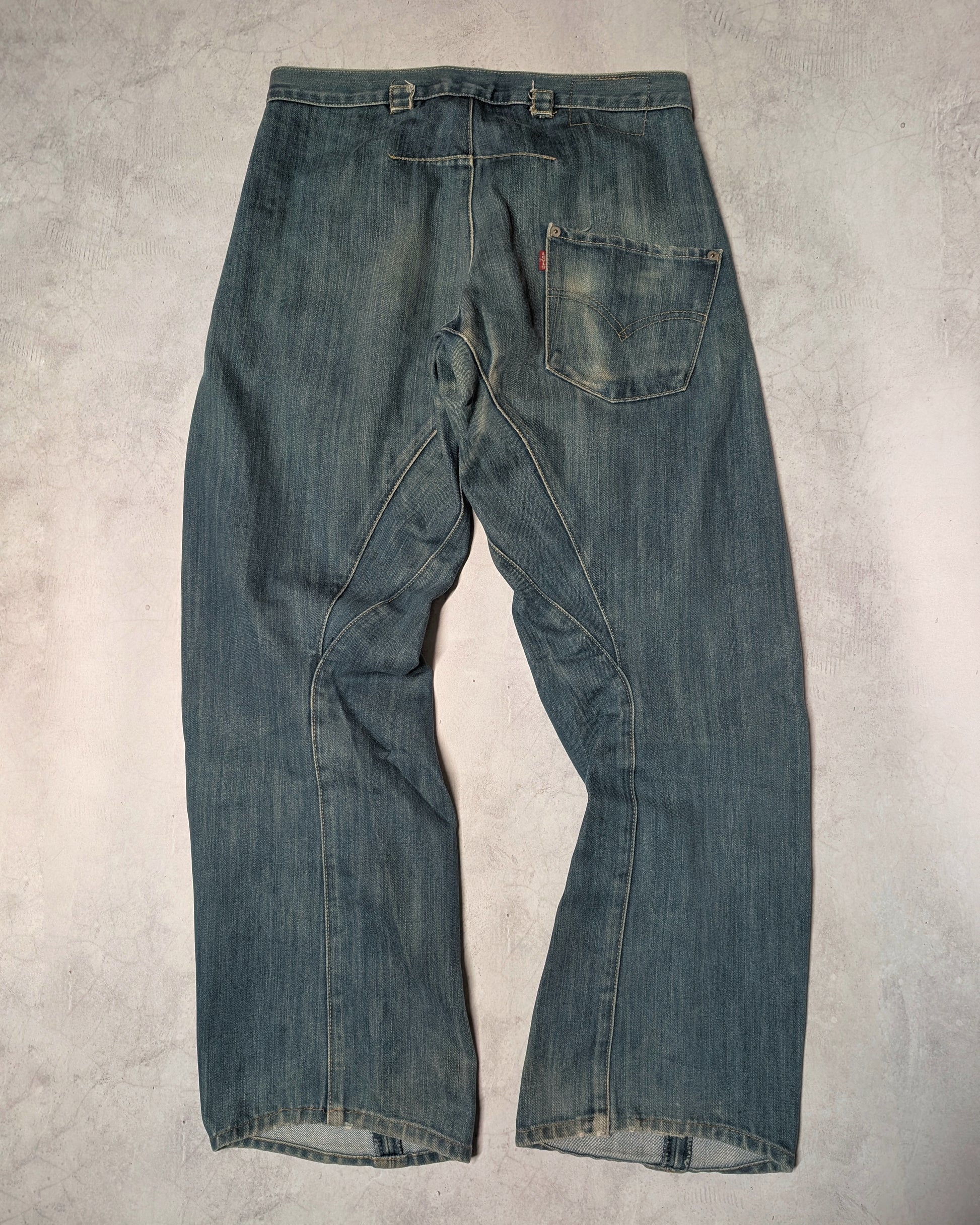 Levi's Engineered Jeans Vintage Twisted-Seam Denim Pants