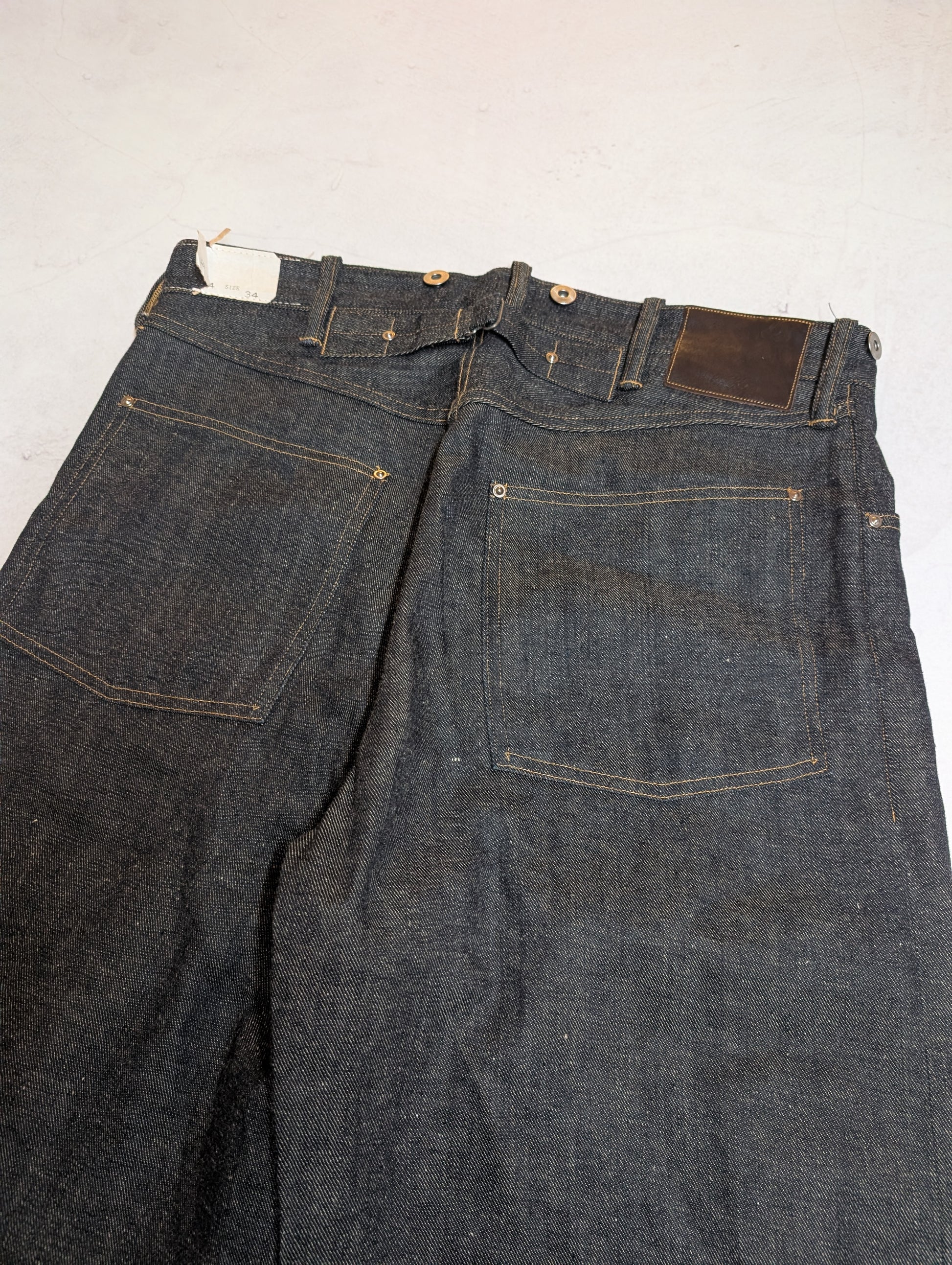 Taiga Takahashi Lot 704 Raw Denim Jeans
