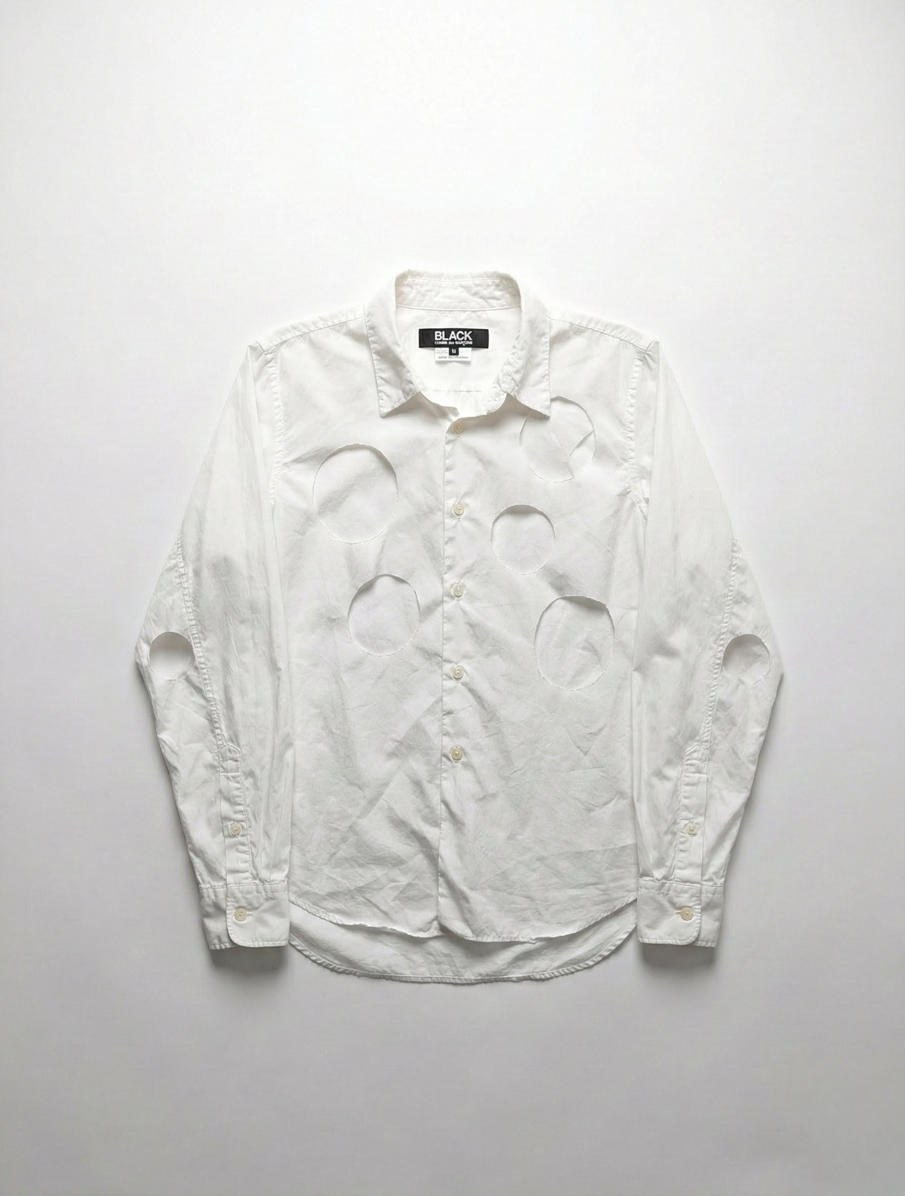 Comme Des Garçons Black Hole-ly Shirt AD 2018