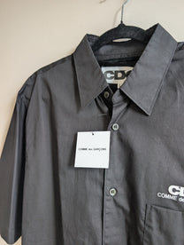 Comme Des Garçons CDG Short-Sleeved Button-up Shirt AD2024
