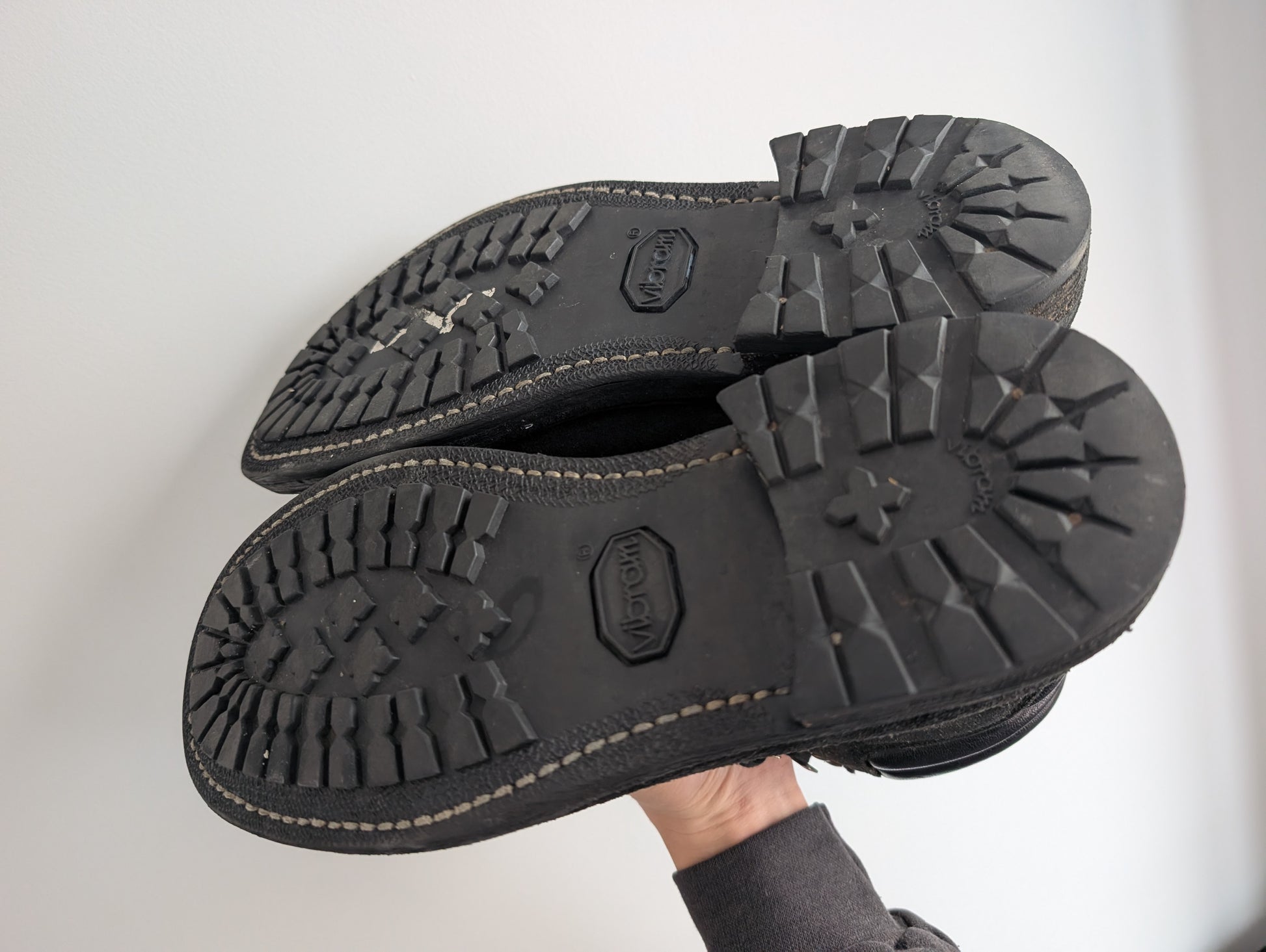 Guidi 19 Black Reverse Leather Hiking Boots