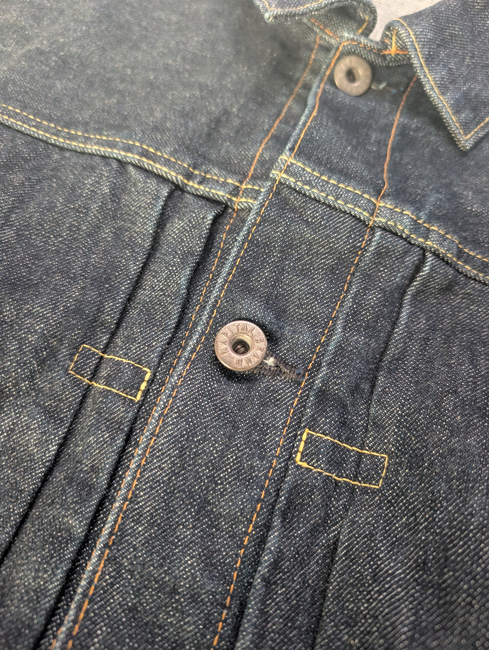 Kapital 12oz Denim Type 1 Trucker Jacket