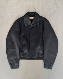 PET-TREE-KOR SS24 Helicteres Isora Textured Wool-Blend Blouson Jacket