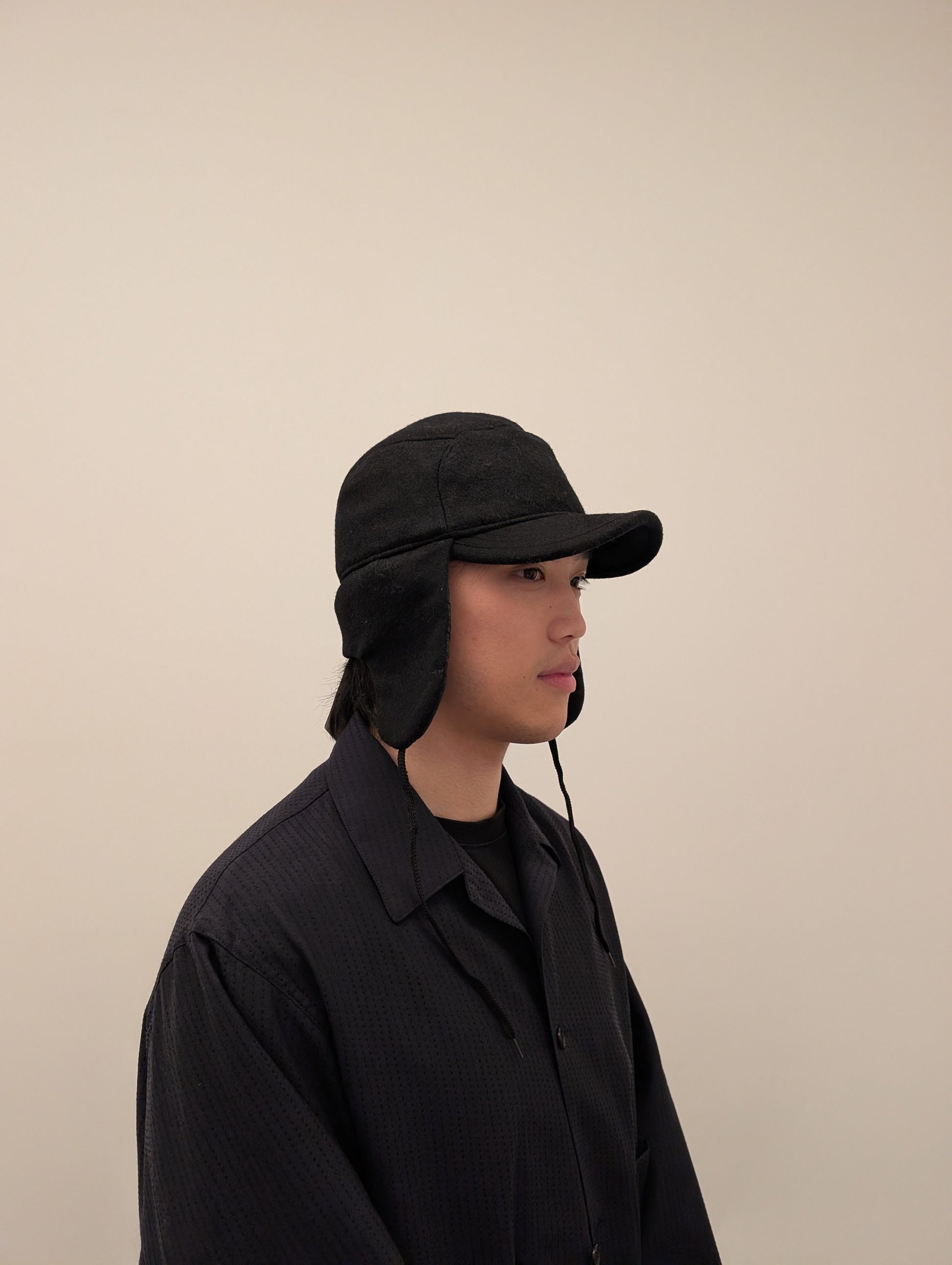 Comme des Garçons Shirt Wool Aviator Cap