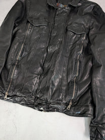 Giorgio Brato Lambskin Trucker Jacket
