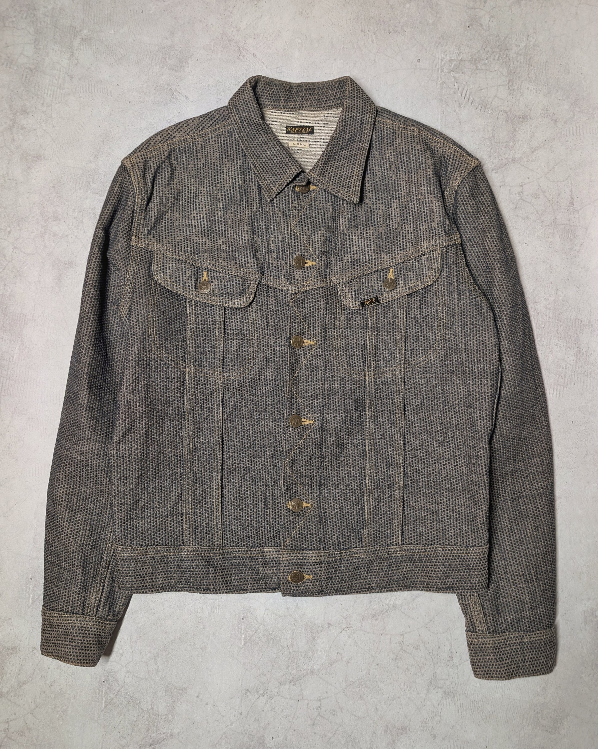 Kapital Century Denim No. 7-S Sashiko Jacket 