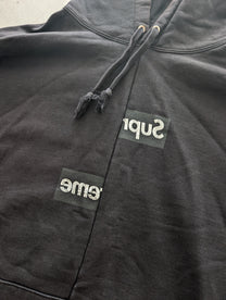 Supreme x Comme des Garcons SHIRT Split Box Logo Hooded Sweatshirt