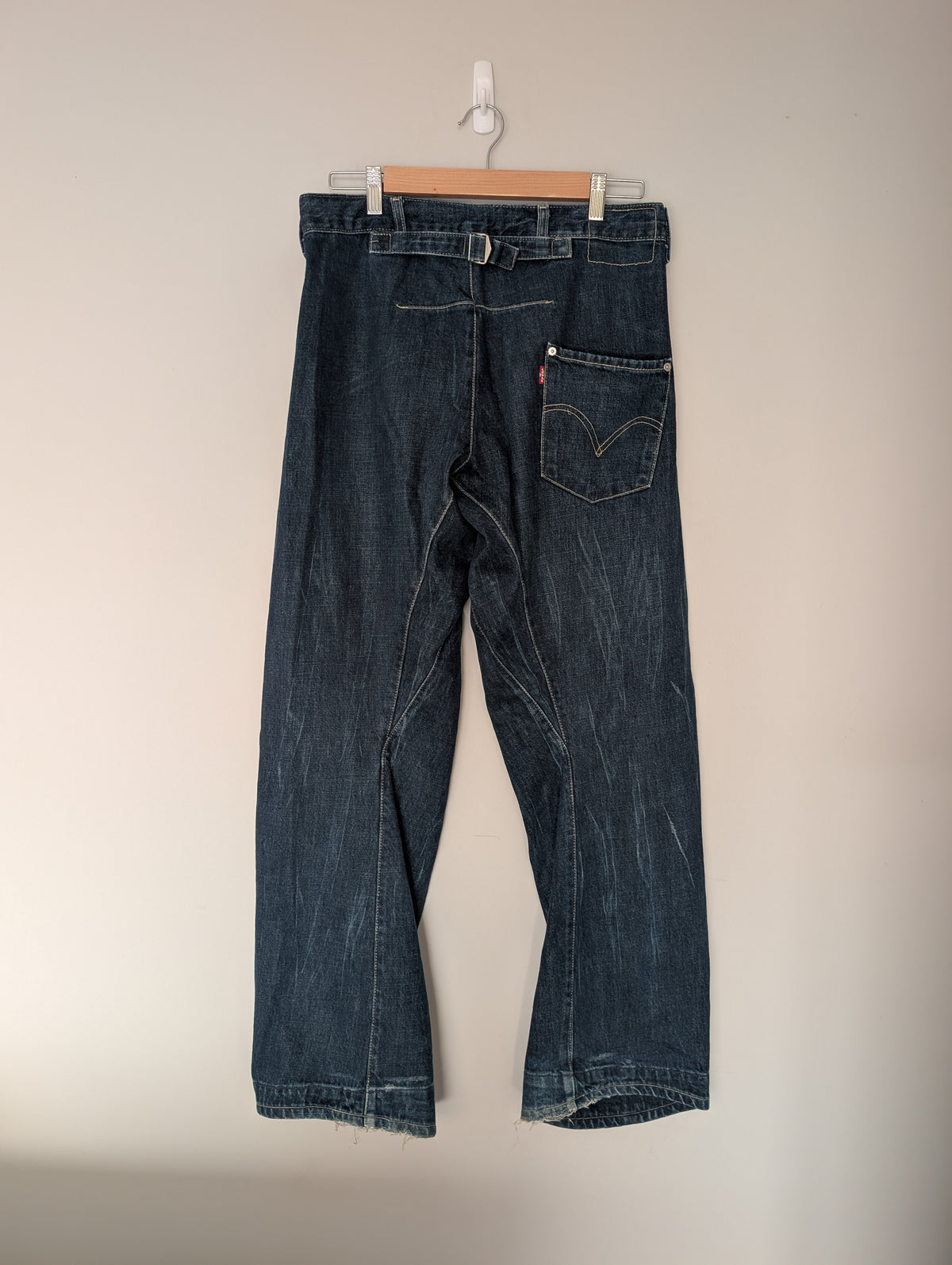 Vintage Levi's Engineered Jeans Buckle-Back Cinch Denim Pants