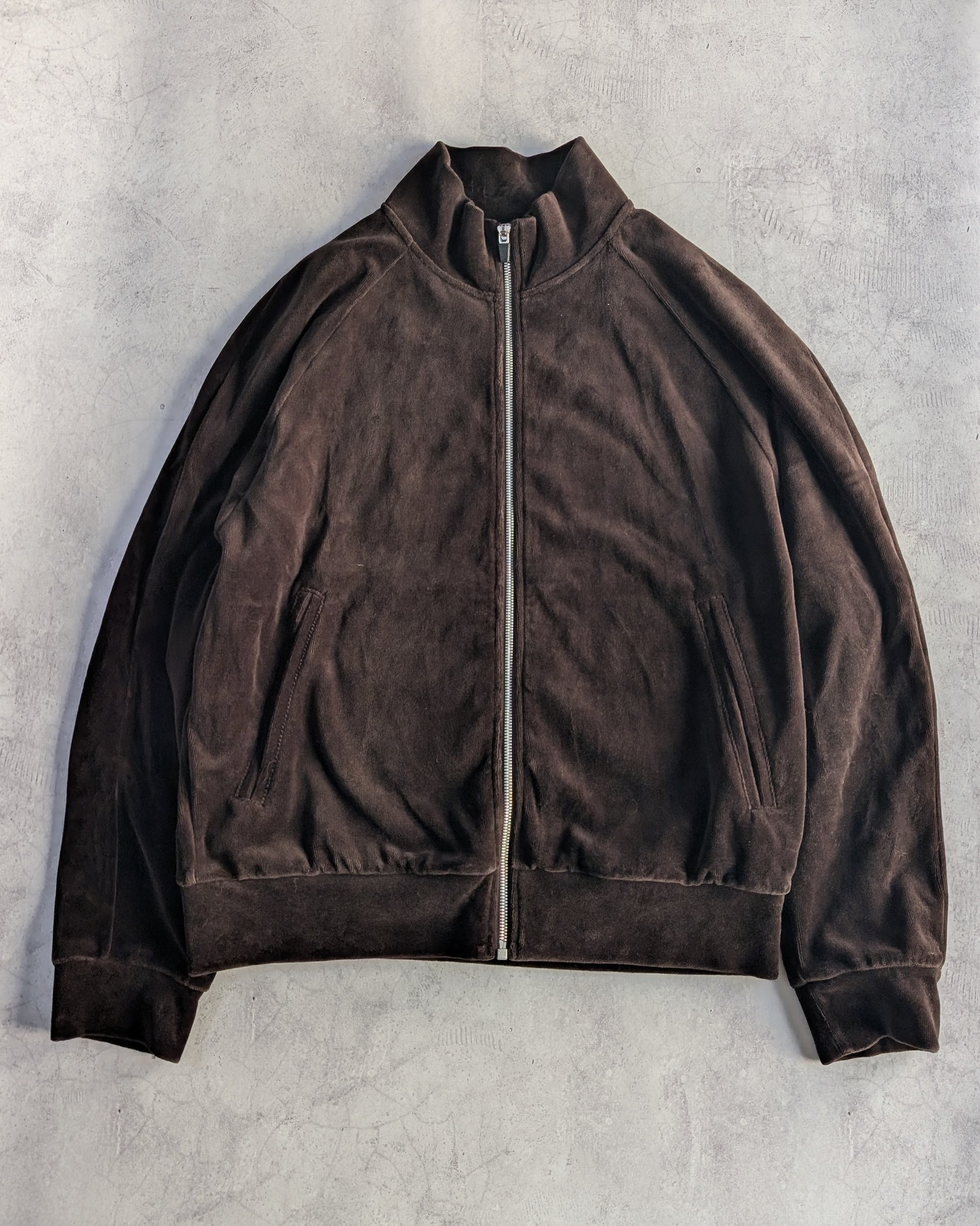 Nice Rice Velour Zip Blouson Jacket