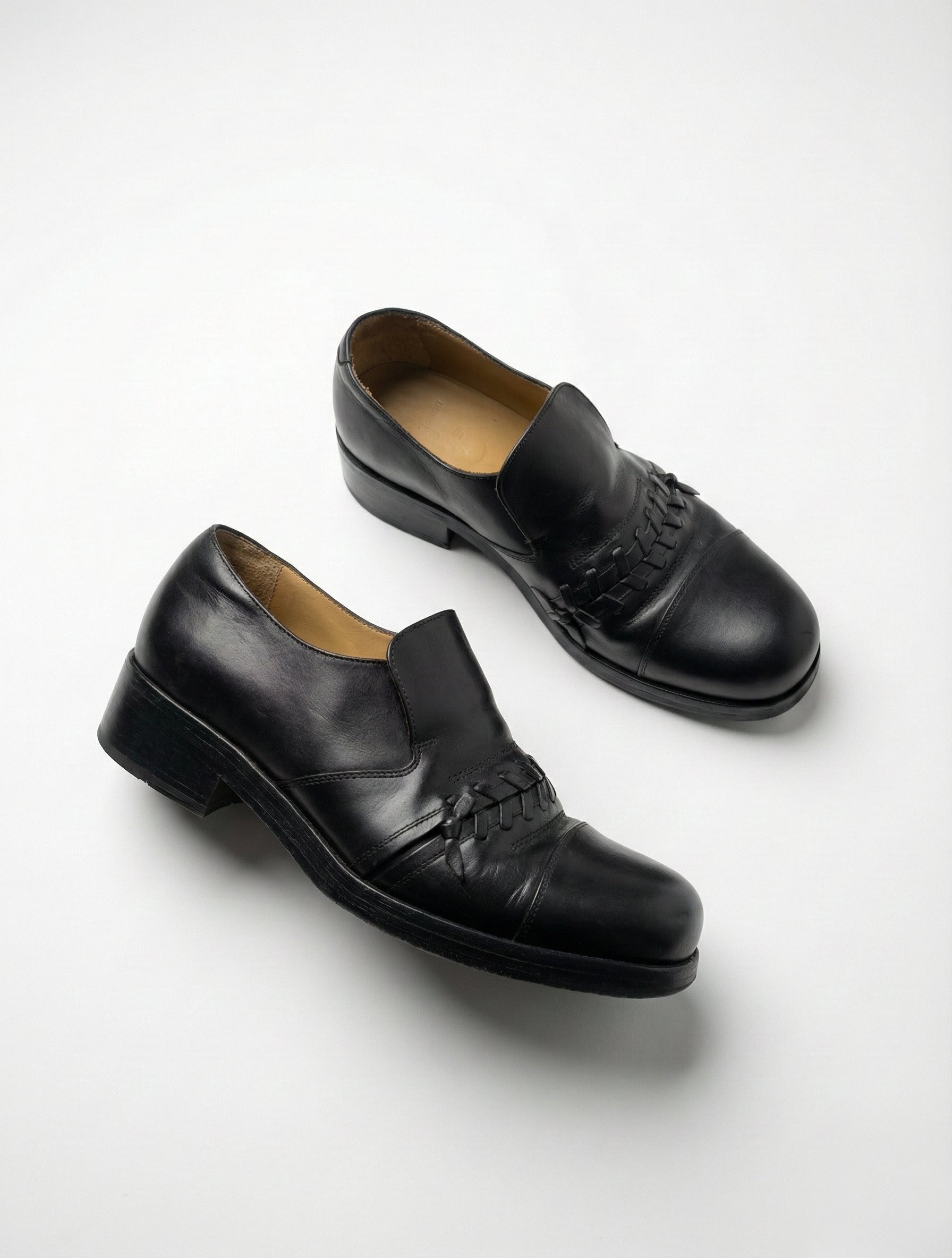 Stefan Cooke Braided Slip-on Derbies