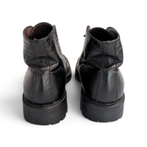 Prada Vintage Textured Leather Square-Toe Vibram Chukka Boots