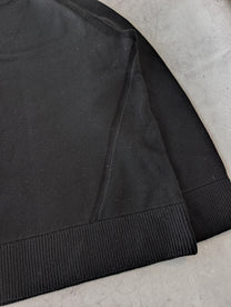 Adidas Y-3 Distressed Knit Wool Big Logo Sweater