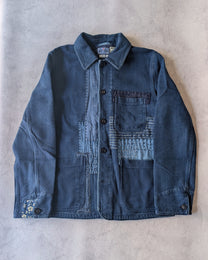 Blue Blue Japan Indigo Sashiko Patchwork Jacket