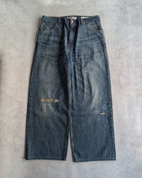 Our Legacy Vast Cut Faded Blue Denim Jeans