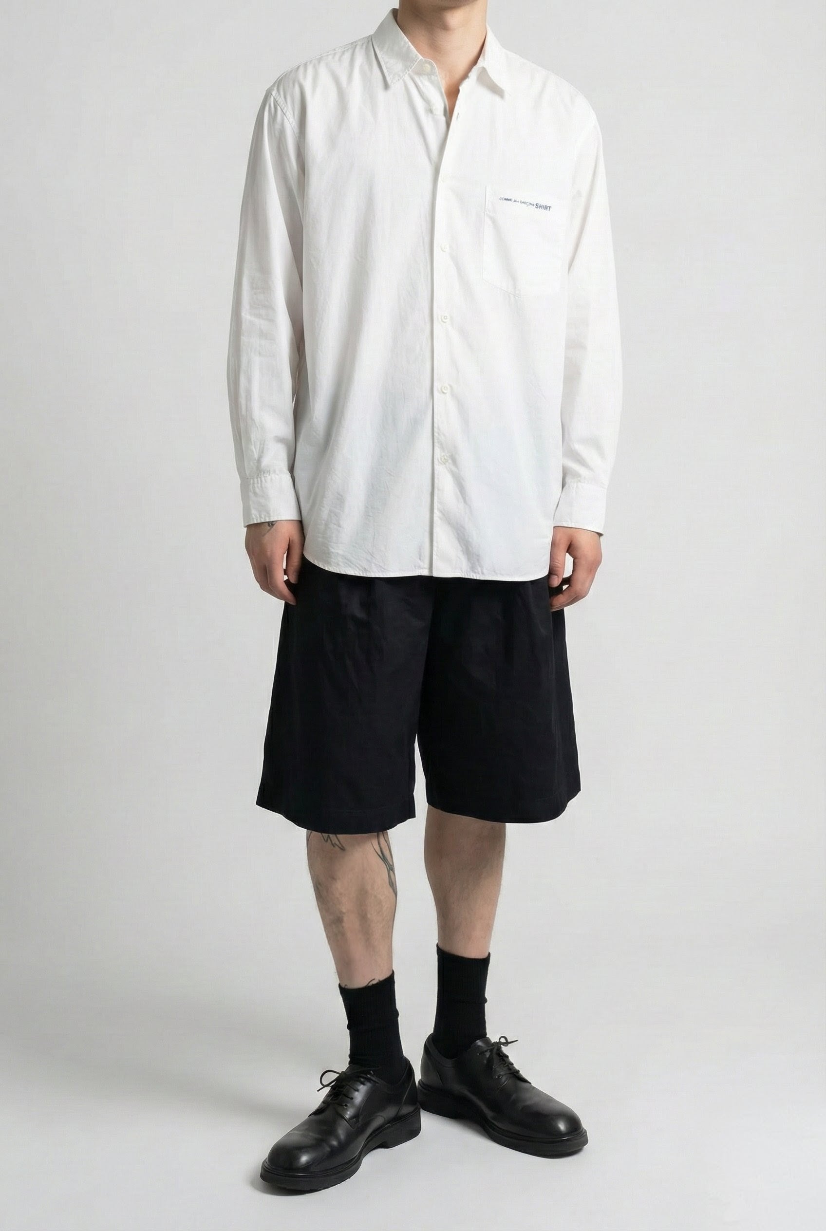Comme Des Garcons Shirt Logo Shirt 