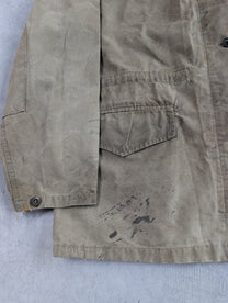Vintage 1960s French Military Alpine Smock Jacket