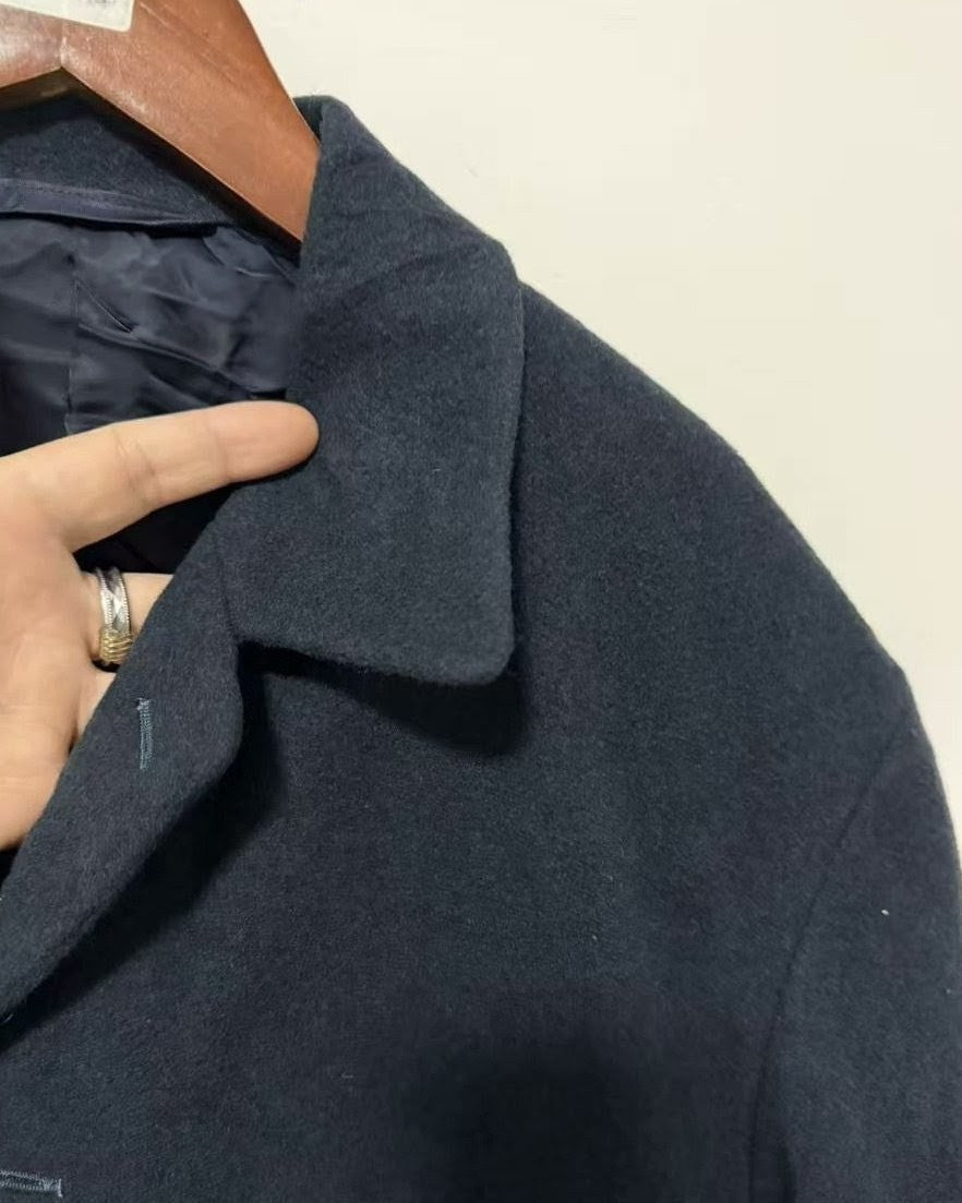 Issey Miyake I.S. Miyake Design Studio Archival Wool Coat