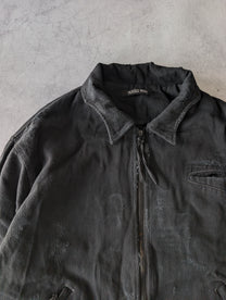 Troubled Waters Distressed Cotton Blouson