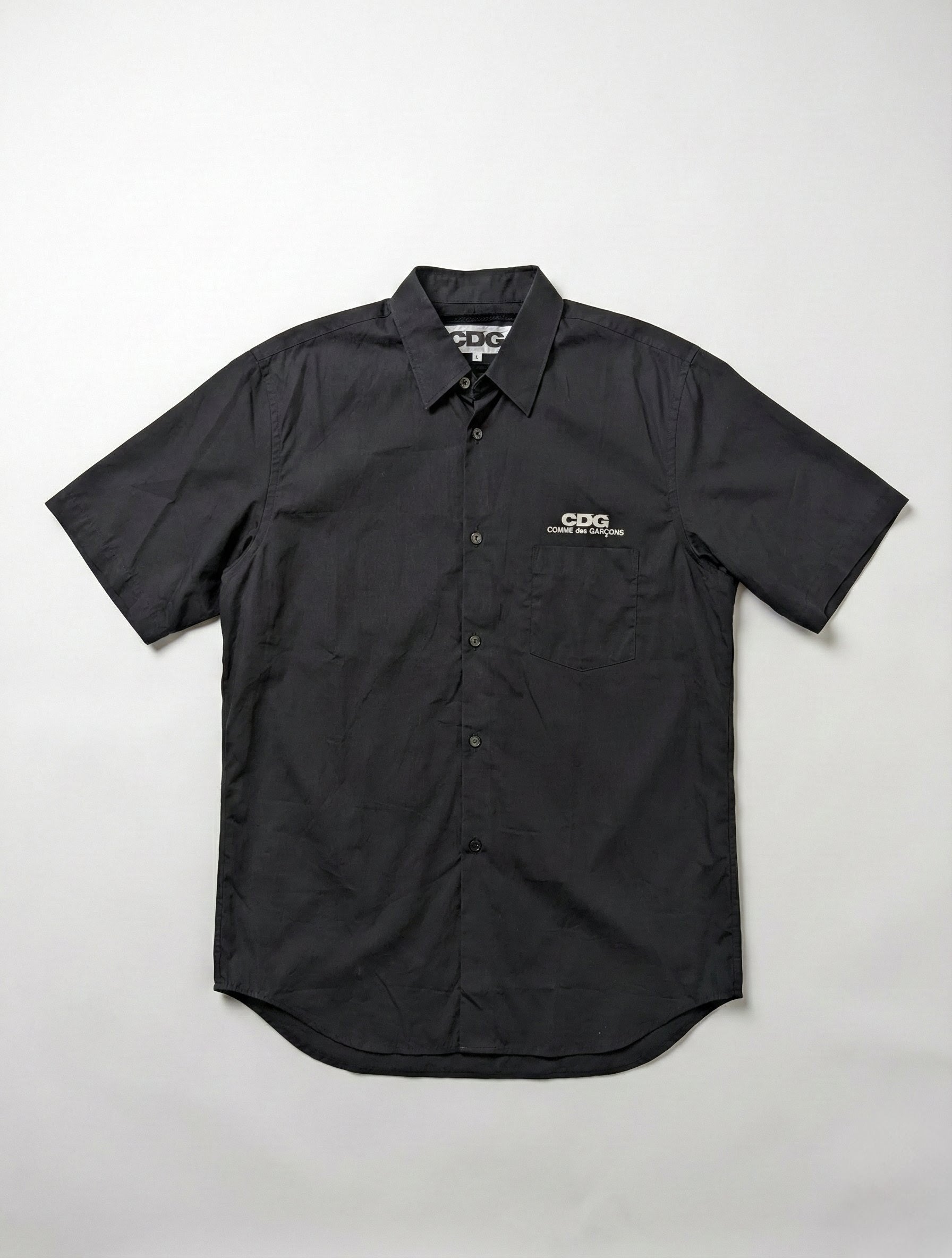 Comme Des Garçons CDG Short-Sleeved Button-up Shirt AD2024