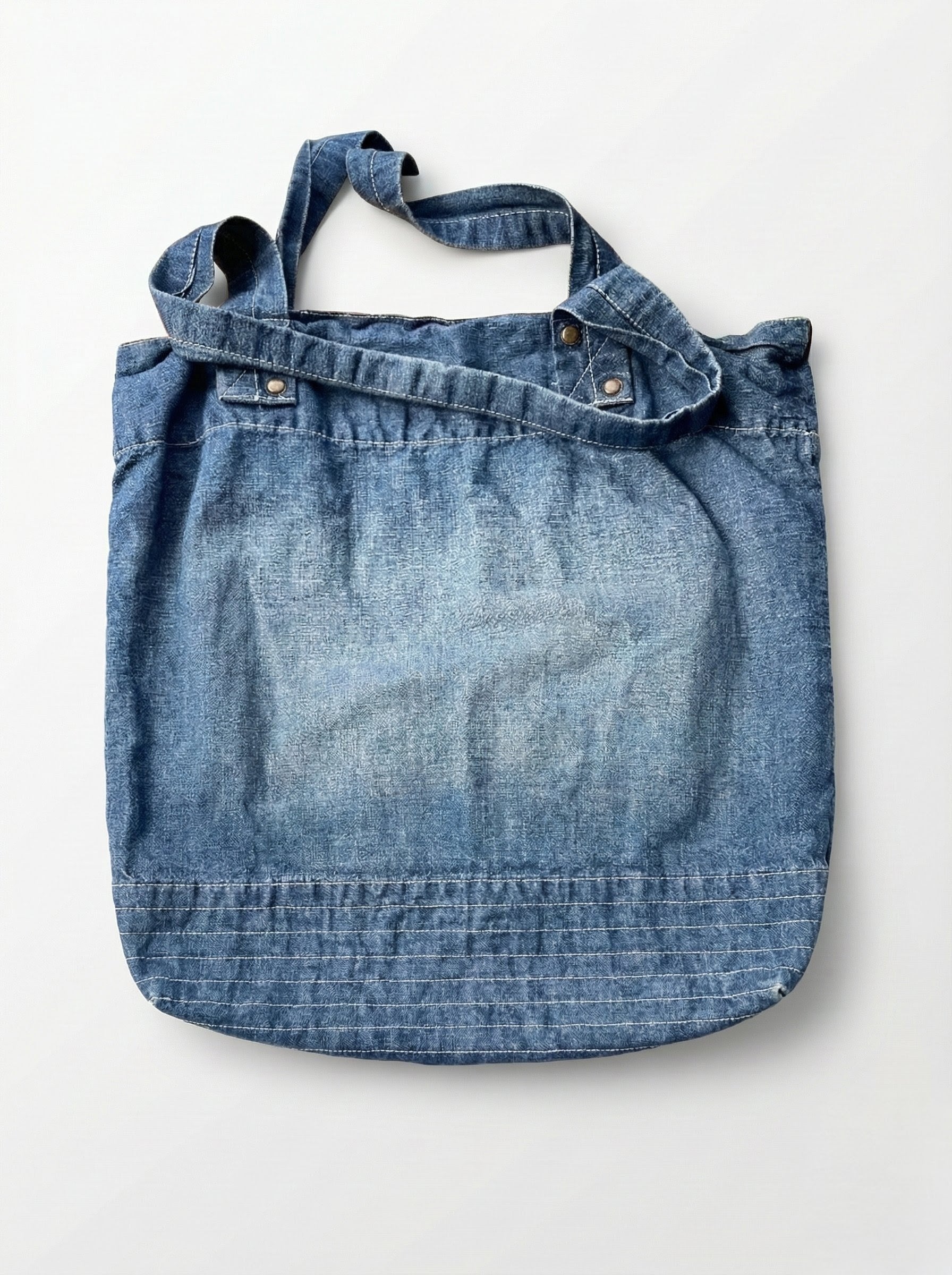 Junya Watanabe Comme Des Garcons Man Barcode Denim Tote