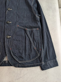 Kapital Ringoman Contrast Stitch Denim Jacket