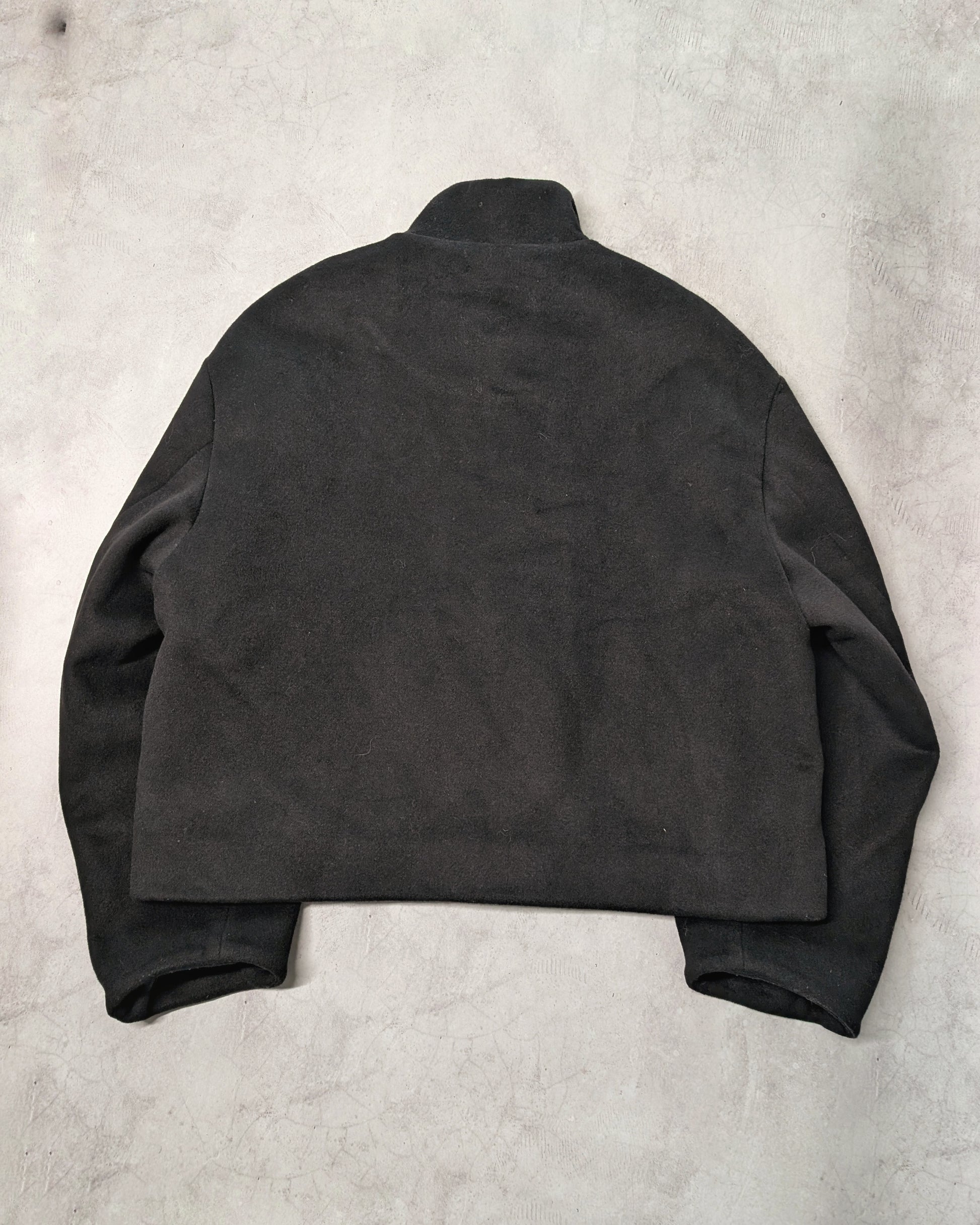 Common Divisor Enoch Asymmetrical Wool-Blend Jacket