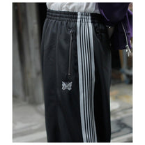 Needles H.D Track Pants - Dark Graphite / Light Grey